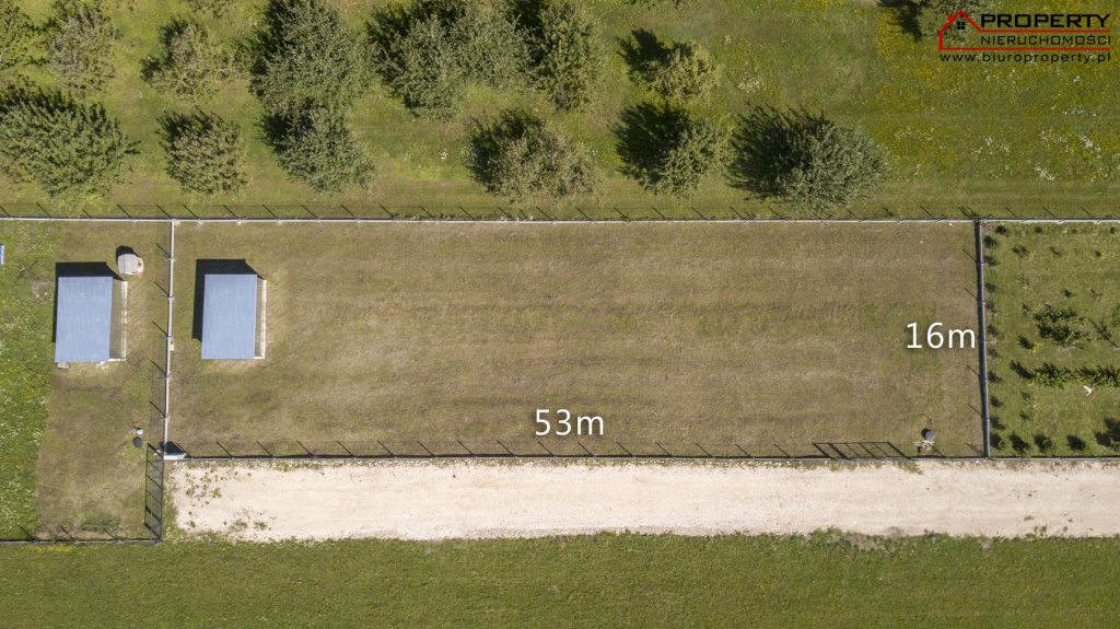 Działka budowlana 840m2, Łagiewniki