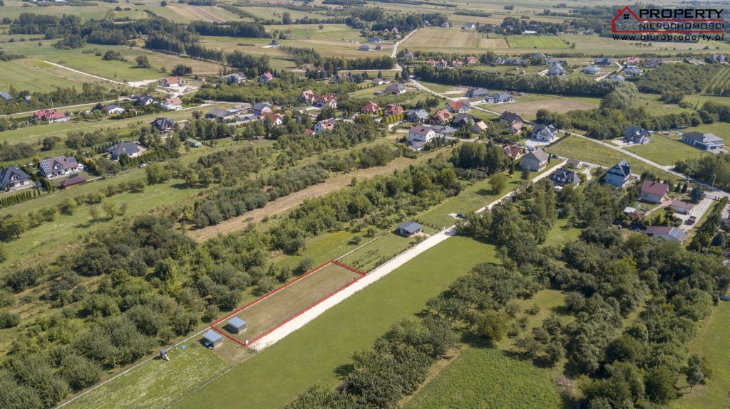 Działka budowlana 840m2, Łagiewniki