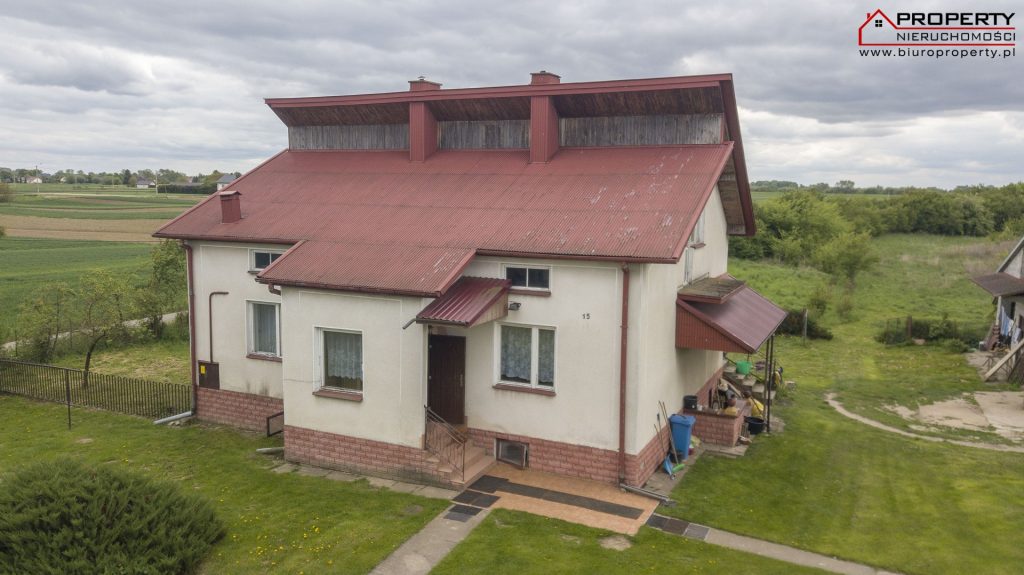 Dom 120m2 na działce 1,06ha, Podzamcze gmina Nowy Korczyn