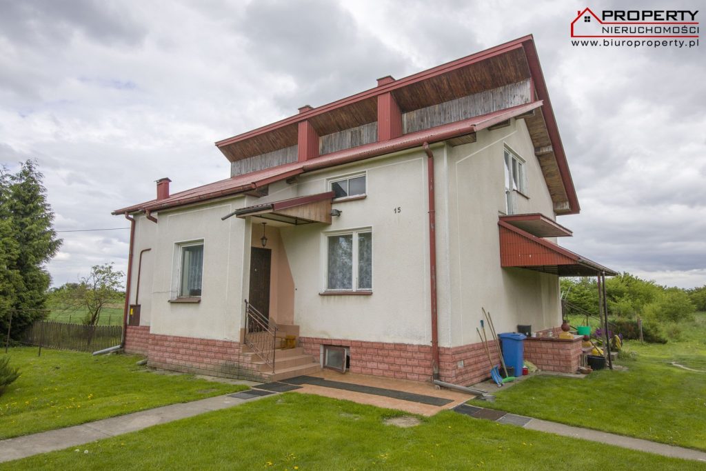 Dom 120m2 na działce 1,06ha, Podzamcze gmina Nowy Korczyn