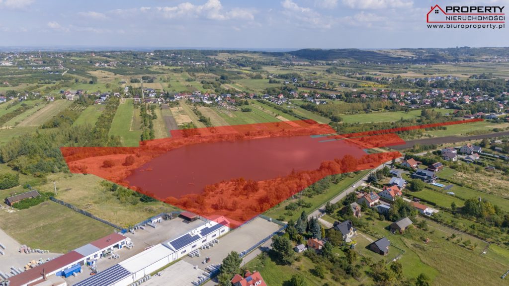 Działki inwestycyjne 7,64ha ze zbiornikiem wodnym – Owczary