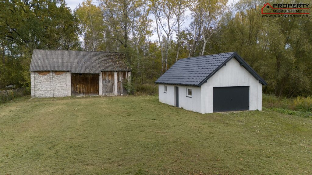 Budynek gospodarczy 70m2 na działce 900m2, Harmoniny gm. Nowy Korczyn