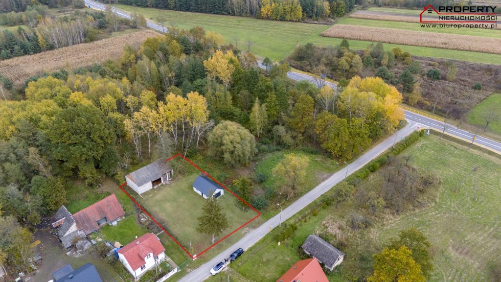 Budynek gospodarczy 70m2 na działce 900m2, Harmoniny gm. Nowy Korczyn