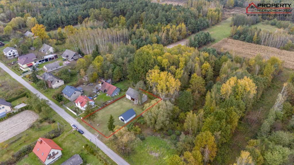Budynek gospodarczy 70m2 na działce 900m2, Harmoniny gm. Nowy Korczyn