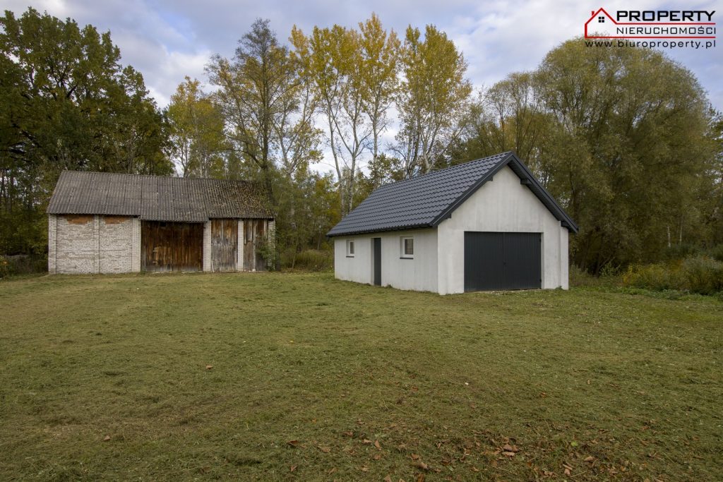 Budynek gospodarczy 70m2 na działce 900m2, Harmoniny gm. Nowy Korczyn
