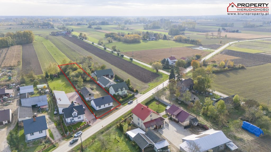 Dom 96m2 na działce 2470m2, Pawłów gm. Nowy Korczyn