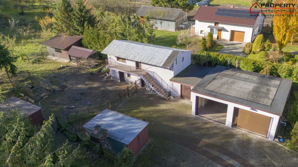 Dom 190m2 na działce 8400m2, Białoborze – 19km od Buska-Zdroju