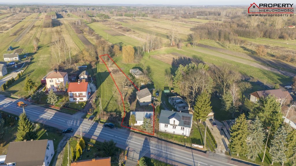 Dom 60m2 na działce 2065m2, Nowy Korczyn ul. Buska