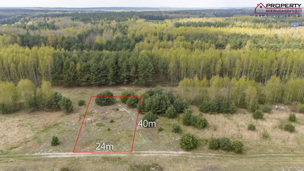 Działka budowlana 954m2, Włodarka, Nowy Folwark