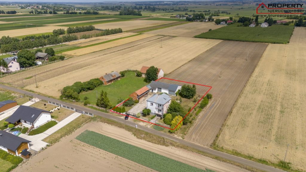 Dom 160m2 na działce 2500m2, Biskupice, gmina Złota