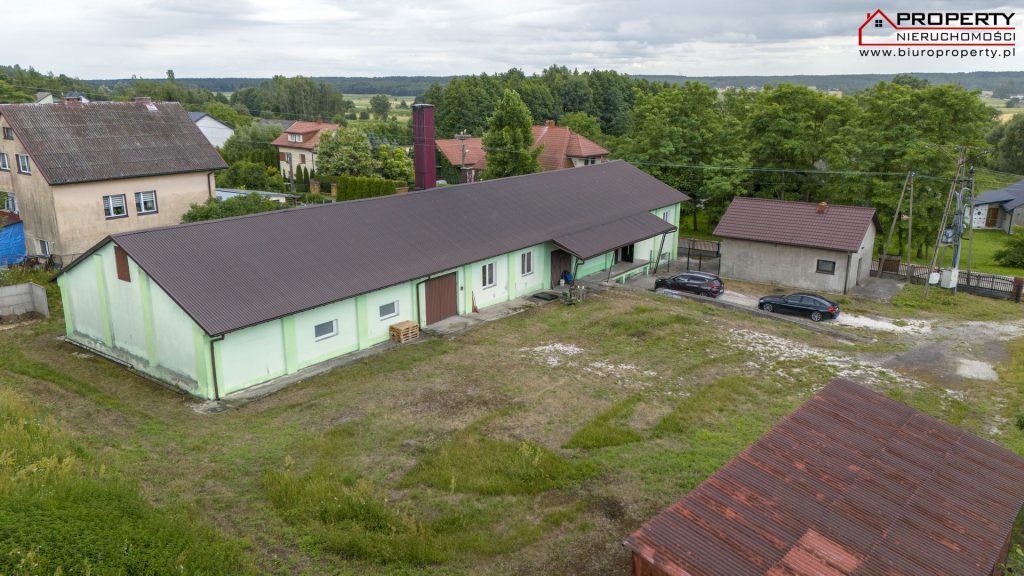 Dawna piekarnia 505 m² z lokalem handlowym i dużą działką – Raczyce