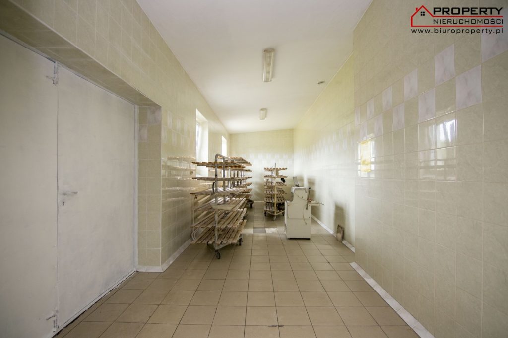 Dawna piekarnia 505 m² z lokalem handlowym i dużą działką – Raczyce
