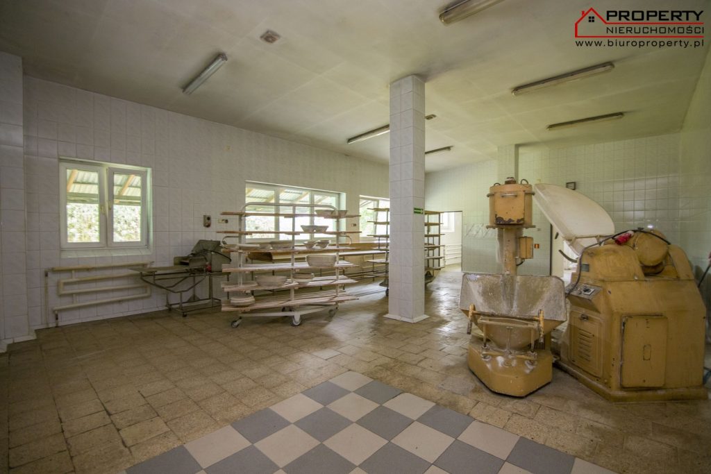 Dawna piekarnia 505 m² z lokalem handlowym i dużą działką – Raczyce