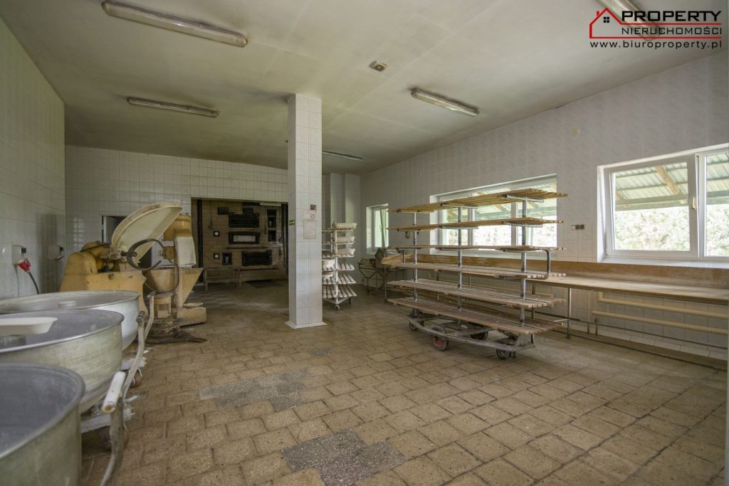 Dawna piekarnia 505 m² z lokalem handlowym i dużą działką – Raczyce