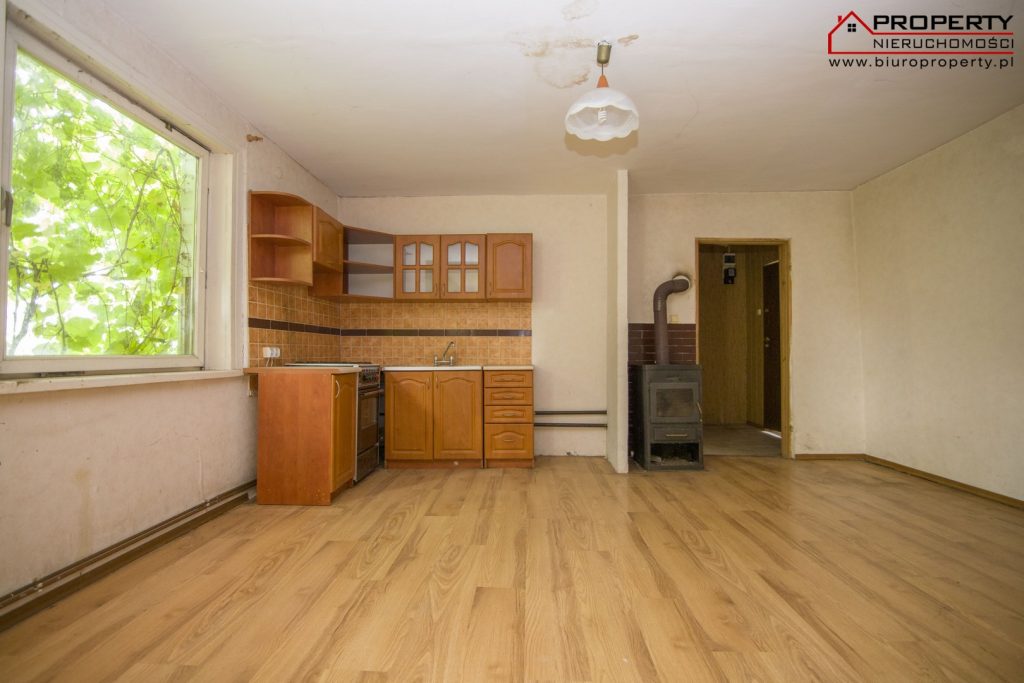 Dom 90m2 na działce 6100m2, Oblekoń, gmina Pacanów