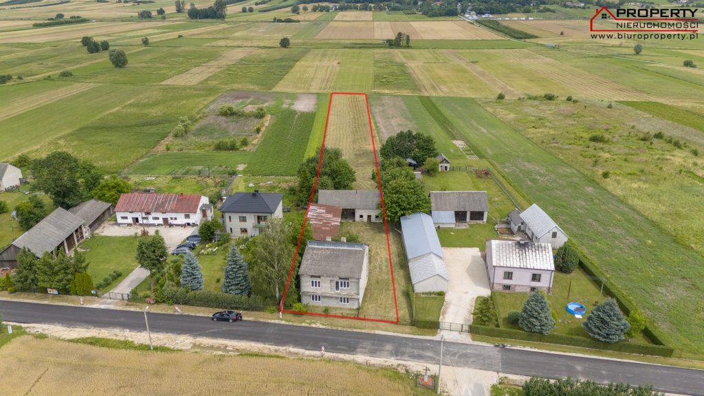 Dom 160m2 na działce 4940m2, Zagrody, 19km od Buska-Zdroju