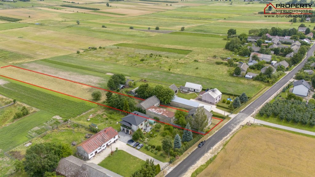 Dom 160m2 na działce 4940m2, Zagrody, 19km od Buska-Zdroju