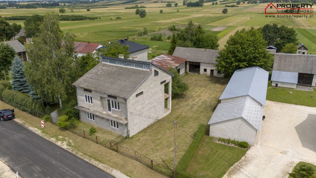 Dom 160m2 na działce 4940m2, Zagrody, 19km od Buska-Zdroju