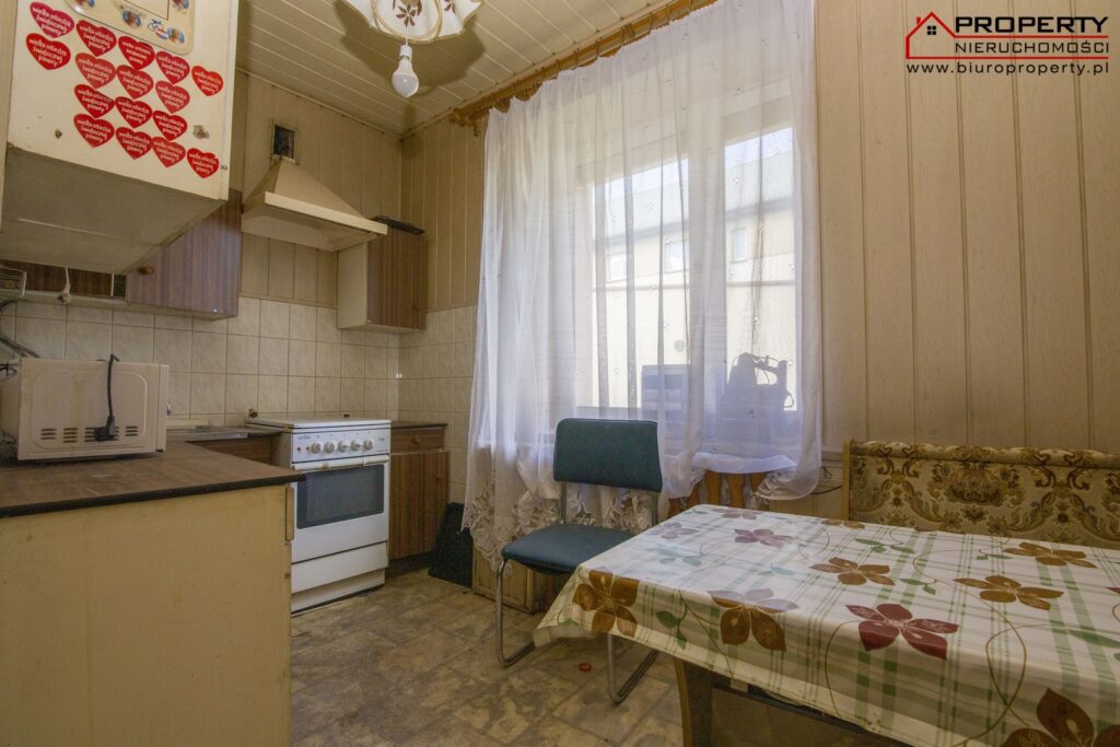 Mieszkanie 2-pokojowe 52,26 m² na parterze – Leszcze, Osiedle Robotnicze – Gacki