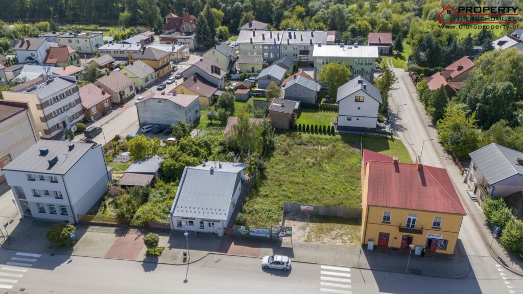 Działka inwestycyjna 731 m² – centrum Nowego Korczyna