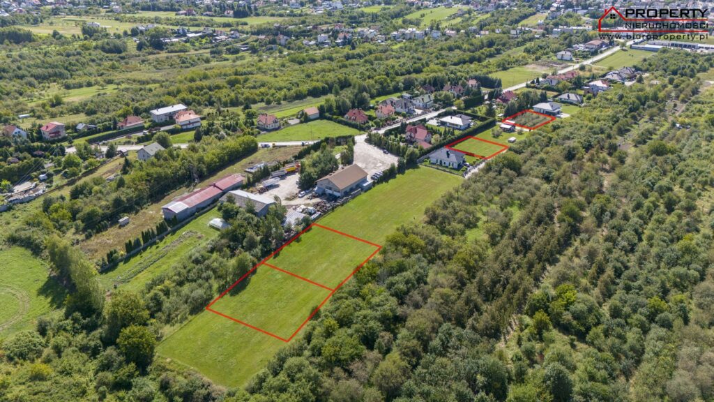 Działki budowlane 1000m² – 1211m² – Busko-Zdrój, ul. Pileckiego