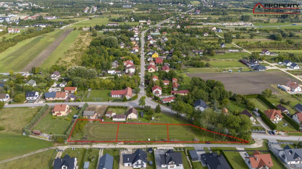 Działki budowlane w Siesławicach 1100m²-1285m² tuż obok Buska-Zdroju