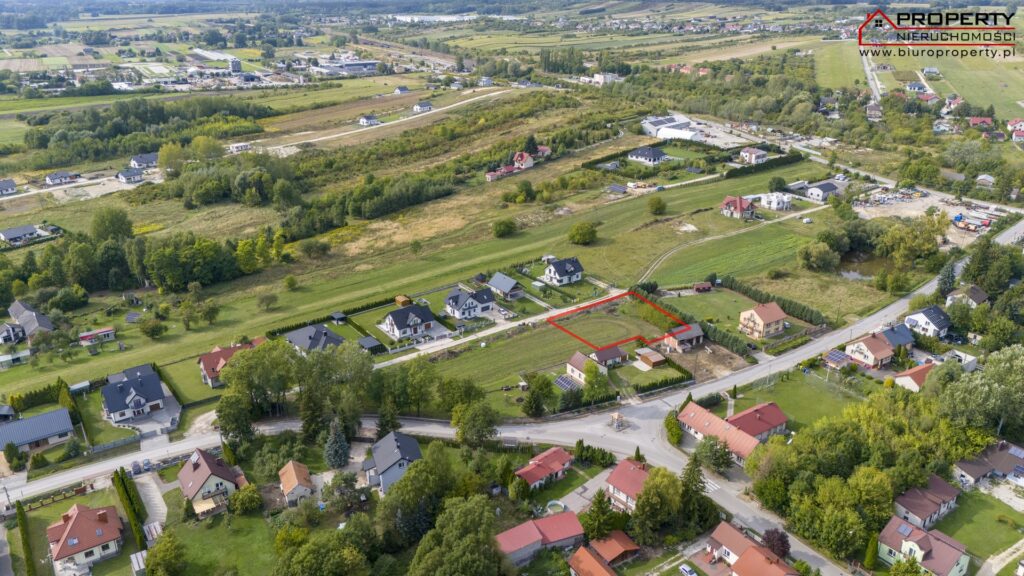Działka budowlana w Siesławicach 1100m² tuż obok Buska-Zdroju