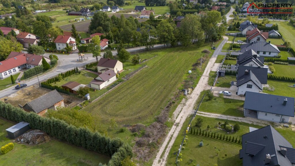 Działka budowlana w Siesławicach 1100m² tuż obok Buska-Zdroju
