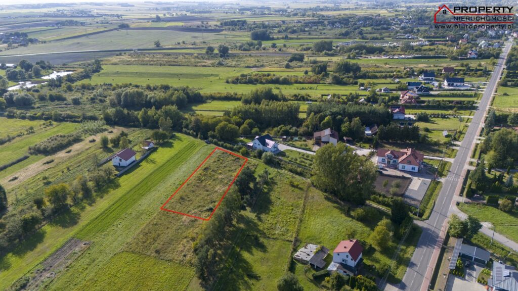 Działka budowlana 2400m² w Siesławicach – przy strefie Zdrojowej Buska-Zdroju