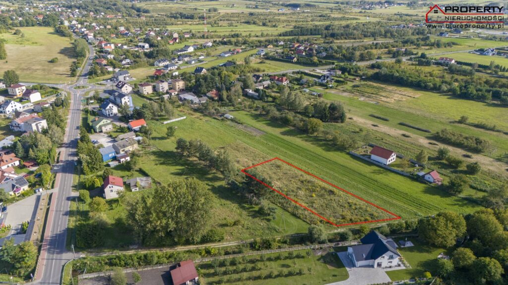 Działka budowlana 2400m² w Siesławicach – przy strefie Zdrojowej Buska-Zdroju