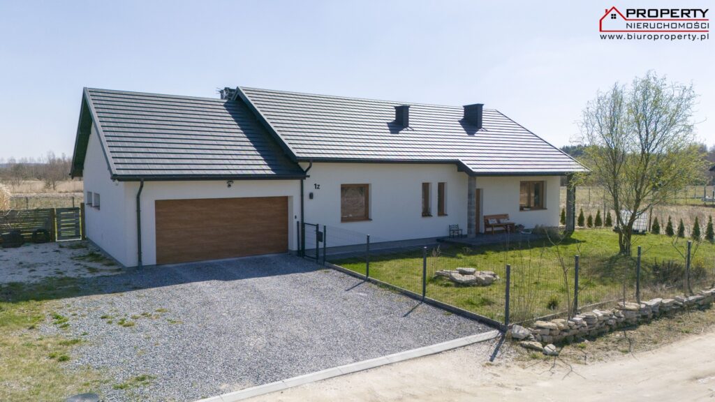 Dom parterowy 106m2, działka 1000m2, Włodarka – Busko-Zdrój