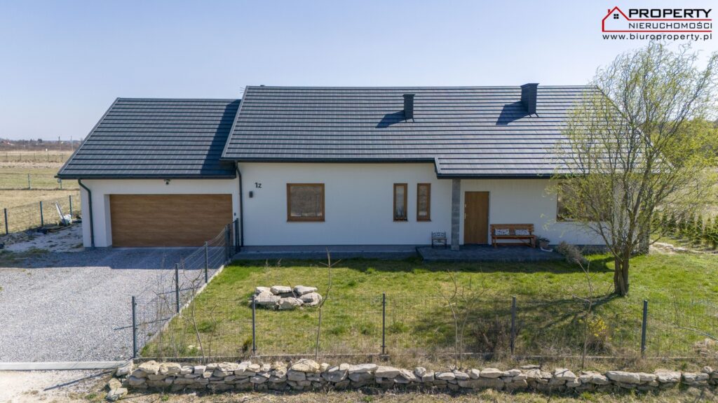 Dom parterowy 106m2, działka 1000m2, Włodarka – Busko-Zdrój