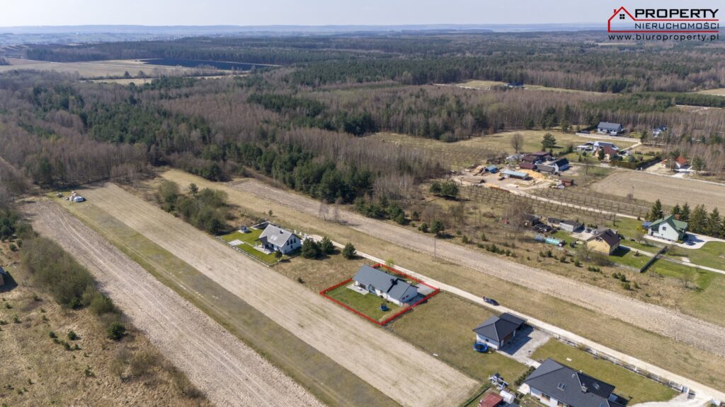Dom parterowy 106m2, działka 1000m2, Włodarka – Busko-Zdrój