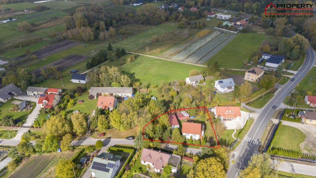 Dom 116m² na działce 1500m² – Radzanów, gmina Busko-Zdrój