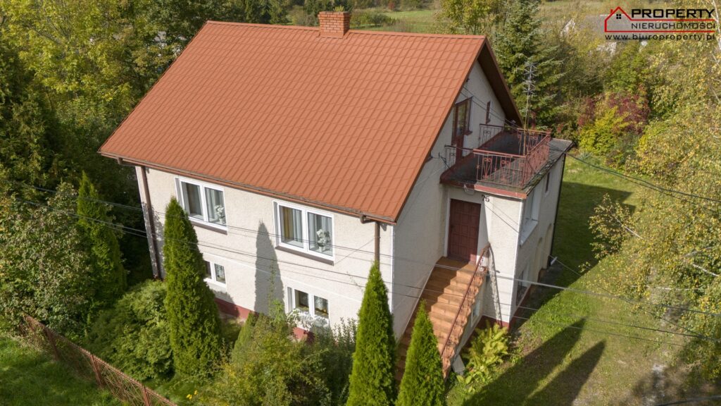 Dom 116m² na działce 1500m² – Radzanów, gmina Busko-Zdrój