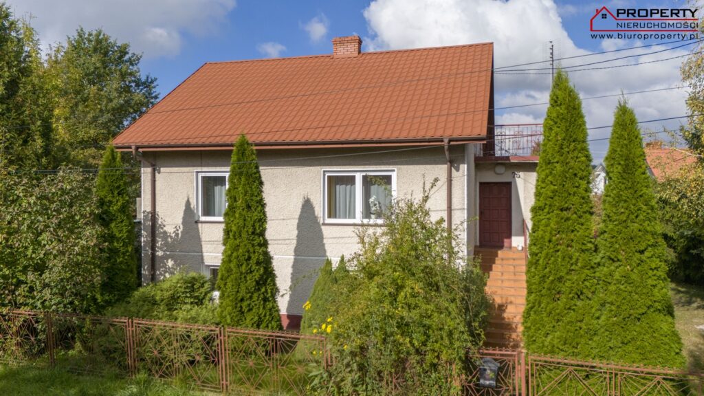 Dom 116m² na działce 1500m² – Radzanów, gmina Busko-Zdrój
