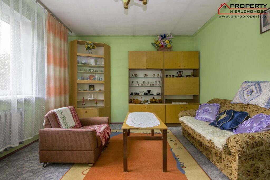 Dom 116m² na działce 1500m² – Radzanów, gmina Busko-Zdrój