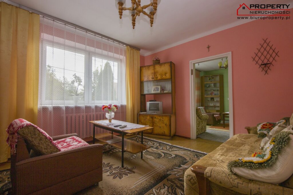 Dom 116m² na działce 1500m² – Radzanów, gmina Busko-Zdrój