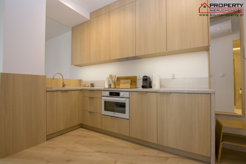Wykończony apartament 46,87m2 z tarasem 27m² – HYGGE, Busko-Zdrój