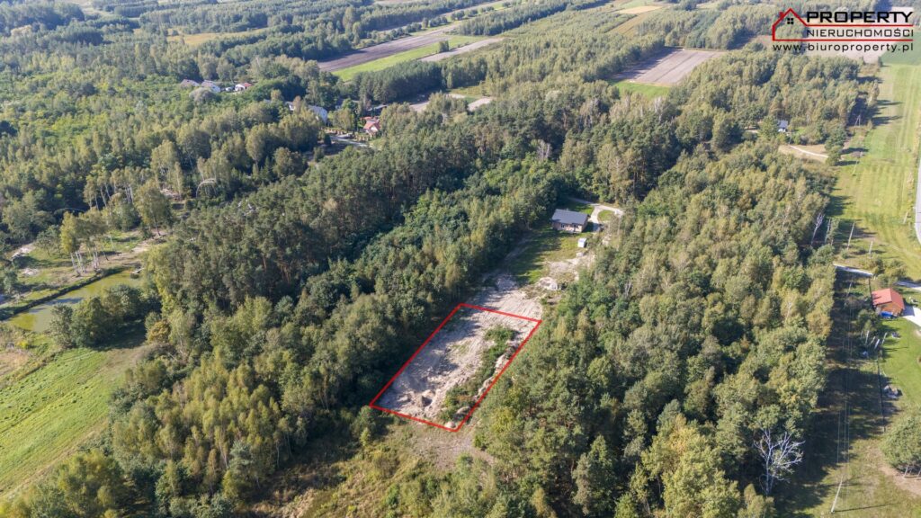 Działka przy lesie 1542m2 z pozwoleniem na budowę – Janina